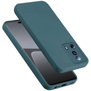Cadorabo Hoesje geschikt voor Xiaomi 13 Lite Case in LIQUID GROEN - Beschermhoes TPU silicone Cover