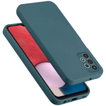 Cadorabo Hoesje geschikt voor Samsung Galaxy A13 4G Case in LIQUID GROEN - Beschermhoes TPU silicone Cover