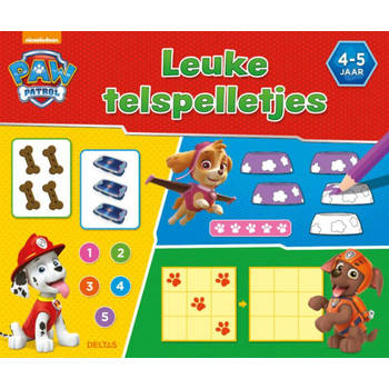 Deltas Paw Patrol leuke telspelletjes