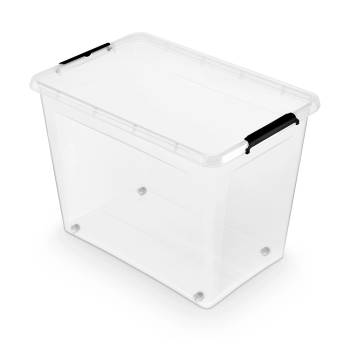 Opbergbox Orplast - SimpleStore - 80 liter - rolbaar