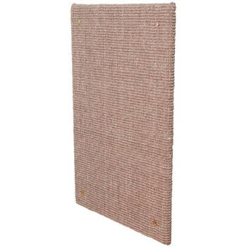 TRIXIE Krabpaal XXL - Sisal / Catnip mat - 50 x 70 cm - Taupe - Voor katten