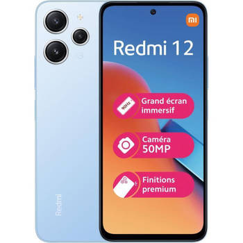 XIAOMI - REDMI 12 - 256GB - 4G - Middernachtblauw