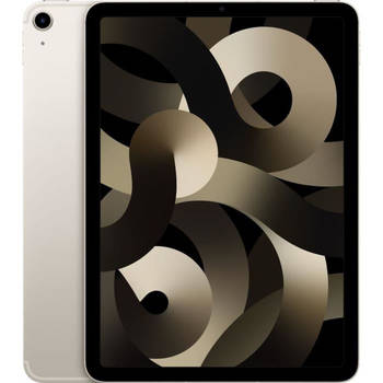 Apple - iPad Air (2022) - 10.9 - WiFi + mobiel - 256 GB - Starlight