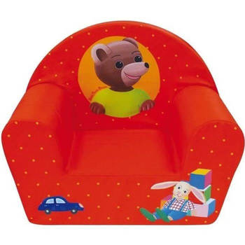 Fun House Little Brown Bear clubschuimstoel voor kinderen