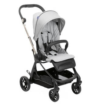 CHICCO One4Ever Silverleaf compacte kinderwagen - Stadskinderwagen - Unisex - 0 maanden - Geboorte - Grijs