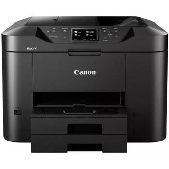 Multifunctionele printer - CANON - MAXIFY MB2750 - Inkjet - Kleur - Automatisch dubbelzijdig - WIFI - Zwart