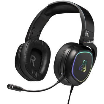Gaming Headset - THE G-LAB - KORP-PROMETHIUM - Draadloos + Bluetooth - Compatibel met PC, PS4, XboxOne - Zwart