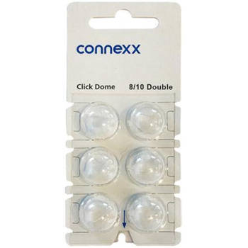 Click Dome - 8 MM - Double - Hoortoestel tip - Dome - Signia - AudioService - Siemens