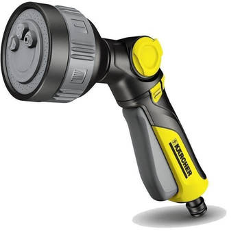 Plus gietpistool - KARCHER - Multifunctioneel - Zelfsluitende en roterende trekker - 4 straalvormen