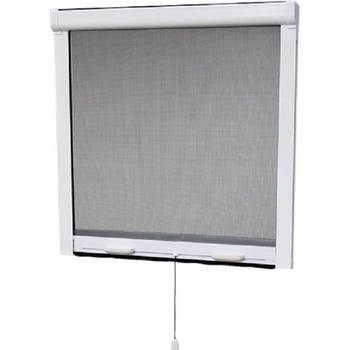 PVC oprolbaar insectenhor voor raam - H145 x L100 cm