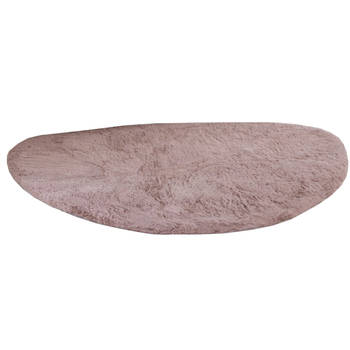 Elfida - Comfy Vloerkleed - Stone - 16 x 230 cm - Roze