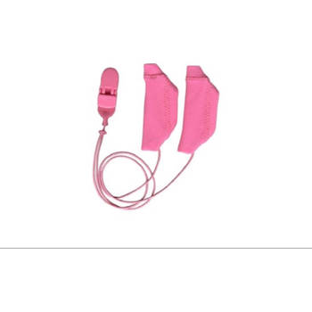 Ear Gear Original Roze Met Koord - hoortoestellen - tegen vocht en wind