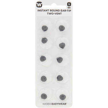 Widex - Coselgi - oortips - Dome - Tip - luidsprekers - easywear thintube - Instant Round two-vent ear-tip S