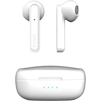 Draadloze Bluetooth-hoofdtelefoon - RYGHT - ALFA - Wit