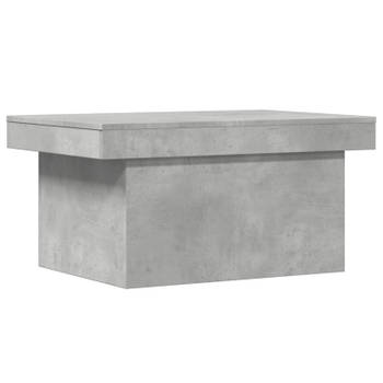 vidaXL Salontafel 100x55x40 cm bewerkt hout betongrijs