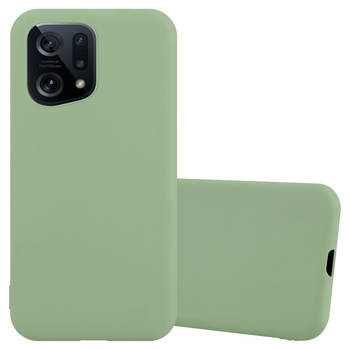 Cadorabo Hoesje geschikt voor Oppo FIND X5 in CANDY PASTEL GROEN - Beschermhoes TPU silicone Case Cover