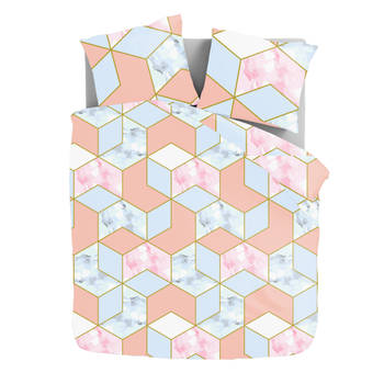 100% Polyester - Dekbedovertrekset - Cube Heaven - Zydanten Swisstech - 200x200/220 + 2*60x70 cm