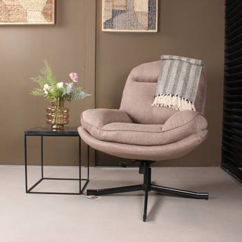 Franky draaifauteuil - taupe