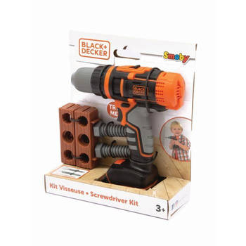 Smoby - Black+Decker - Mechanische boormachine