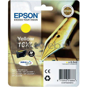 Epson 16XL geel cartridge