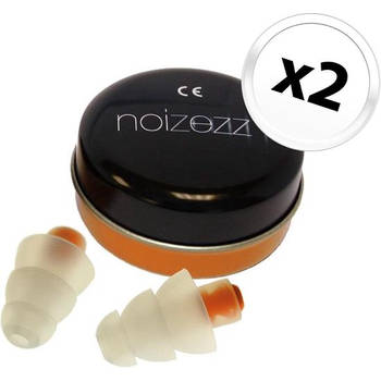 Noizezz plug & play orange strong - 2 verpakkingen met 2 stuks