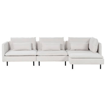 Beliani EGERIS - Modulaire Sofa-Beige-Polyester