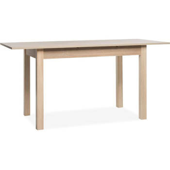 Coburg uitschuifbare tafel - Sonoma eiken decor - 40 cm verlenging - L120/160 x H76,5 x D70 cm