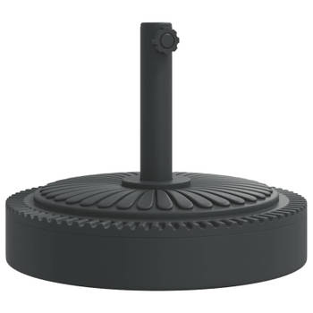 vidaXL Parasolvoet voor stokken van Ø38 / 48 mm 25 kg rond