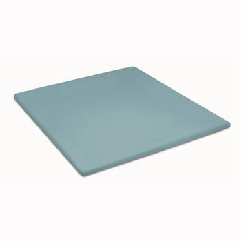 Cinderella - Topper Hoeslaken - Tot 15 cm matrashoogte - Jersey - 180x200/210 cm - Mineraal Groen