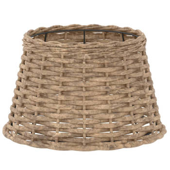 vidaXL Lampenkap Ø38x23 cm wicker bruin