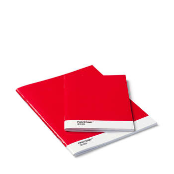 Copenhagen Design - Schriften Set van 2 Stuks - Red 2035 - Papier - Rood