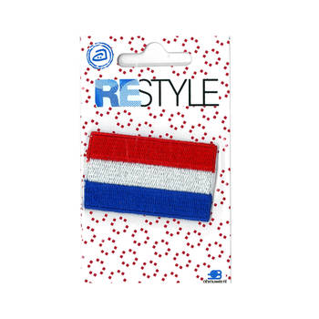 Restyle 013.6273 Applicatie Vlag Holland Klein. L x B: 36mm x 60mm