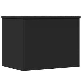 vidaXL Opbergbox 60x42x46 cm bewerkt hout zwart
