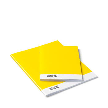 Copenhagen Design - Schriften Set van 2 Stuks - Yellow 012 - Papier - Geel