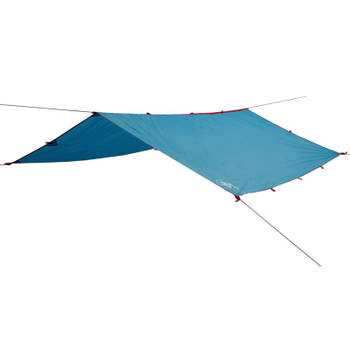 vidaXL Kampeerluifel waterdicht 360x294 cm blauw