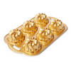 Nordic Ware - Tulband Bakvorm "Pirouette bundtlette" - Nordic Ware Premier Gold