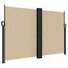 vidaXL Windscherm uittrekbaar 160x600 cm beige