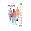 Burda 5923 Jas maat 34-48