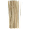 100x Bamboe houten sate prikkers/spiezen - bbq sticks - 35 cm - prikkers (sate)