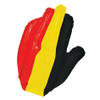 Funny Fashion Supporters feestartikelen - opblaasbare hand - vlag Belgie - 38 cm - Opblaasfiguren