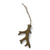 Decoratieve Hanger Gewei - Bruin - 9 cm