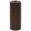 vidaXL Balkonschermen 10 st 255x19 cm poly rattan bruin en zwart