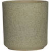 Linen & More Vaas 'Cylinder' 15cm, Groen