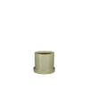 Mica Decorations Pot met schotel 'Inger' Lichtgroen, Variant B