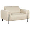 Beliani ASKIM - Fauteuil-Beige-Polyester