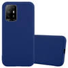 Cadorabo Hoesje geschikt voor Oppo A94 5G in CANDY DONKER BLAUW - Beschermhoes TPU silicone Case Cover