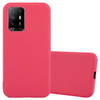Cadorabo Hoesje geschikt voor Oppo A94 5G in CANDY ROOD - Beschermhoes TPU silicone Case Cover