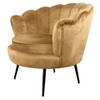 Feliz fauteuil velvet goud