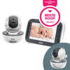 Babyfoon met camera en 4.3" kleurenscherm Alecto Wit-Antraciet