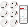 X-Sense XS01-WX Rookmelder - Slimme melder WiFi - 6-pack